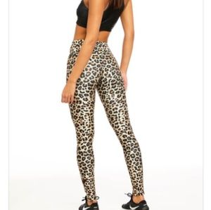 Goldsheep leopard pants small